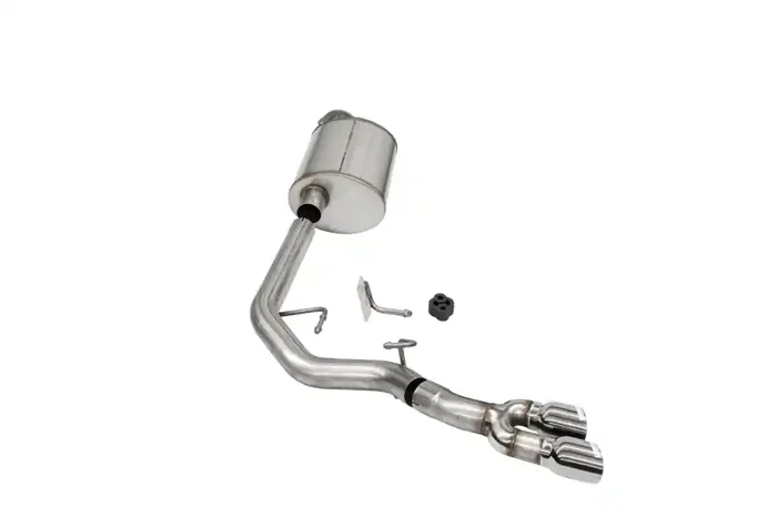 Corsa Performance 3.0in. Front of Tire Exit Catback Exhaust System with Twin 3.5in. Pro Series® Tips – 21153