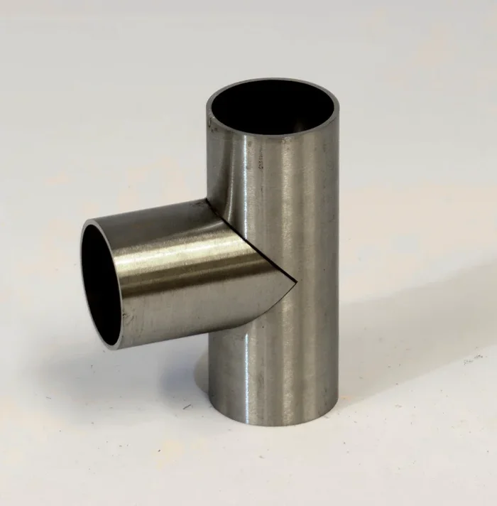 Cutout 90° Ø44.5mm-Ø44.5mm Stainless Steel