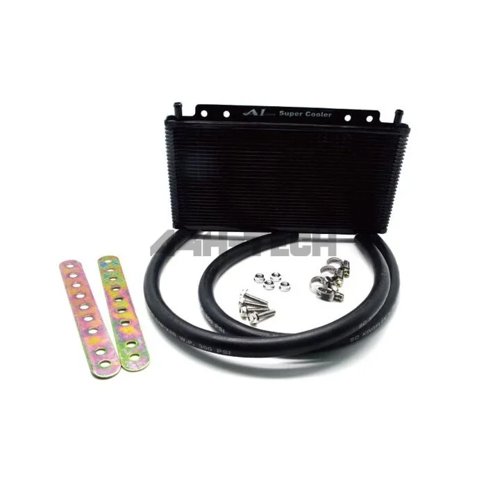 D1 Spec transmission/steering pump oil cooler 17 row (universal)