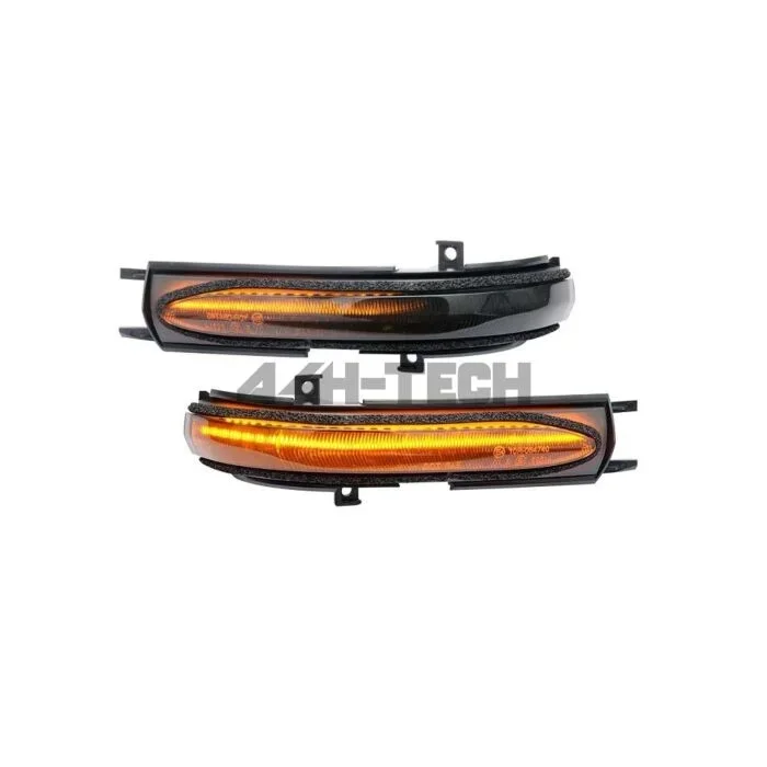 DEPO dynamic smoked LED mirror indicators incl. E-Mark (Honda Civic 04-06/Accord 03-07)