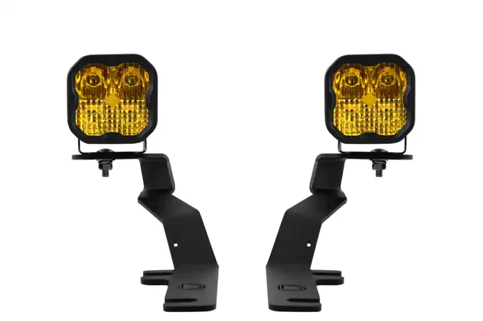 Diode Dynamics SS3 LED Ditch Light Kit for 2015-2020 Ford F-150 Sport Yellow Combo – DD6568-ss3dtch-1037
