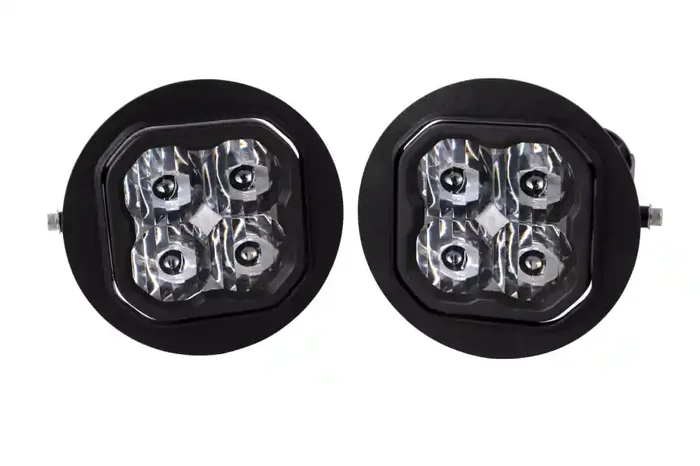 Diode Dynamics SS3 LED Fog Light Kit for 2006-2010 Ford F-150 White SAE/DOT Driving Pro w/ Backlight – DD7022-ss3fog-1032