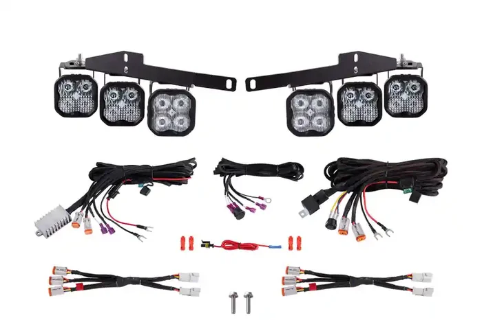 Diode Dynamics SS3 LED Fog Light Kit for 2017-2020 Ford Raptor White Max – DD7360