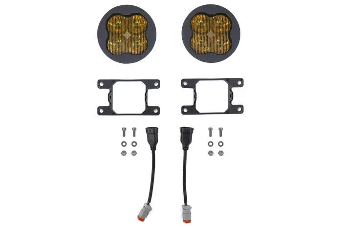 Diode Dynamics SS3 Sport Fog Light – Yellow – 2013-2016 Scion FR-S / 2015-2021 Subaru WRX / STI / 2013-2020 BRZ / 2016-2024 Crosstrek / 2014-2024 Forester / 2012-2024 Impreza / 2019-2024 Ascent