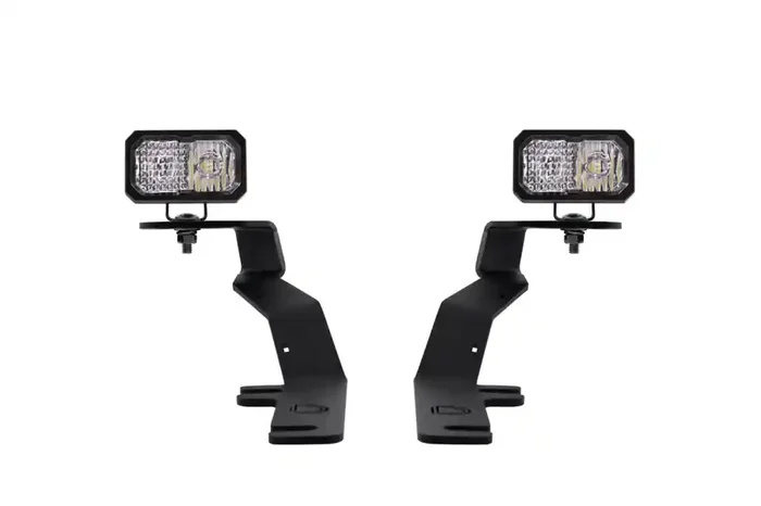 Diode Dynamics Stage Series 2 Inch LED Ditch Light Kit for 2015-2020 Ford F-150, Pro White Combo – ss3dtch-1037-DD6573