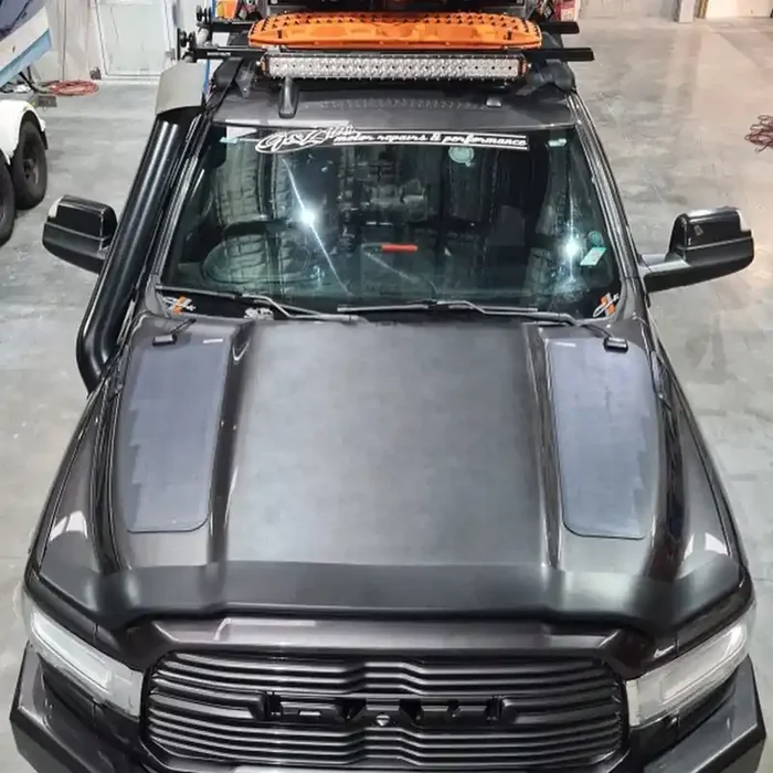 Dodge Ram HD 2500 5th Gen (2019-Present) 70W Hood Solar Panel