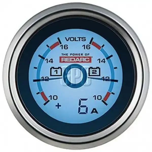 Dual Voltage 52MM Gauge with Optional Current Display – REDARC