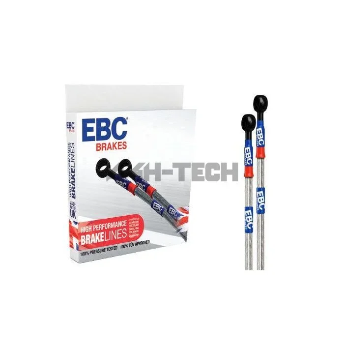 EBC 4 piece set stainless steel brake line disc brakes incl. TUV (Honda S2000 04-09)