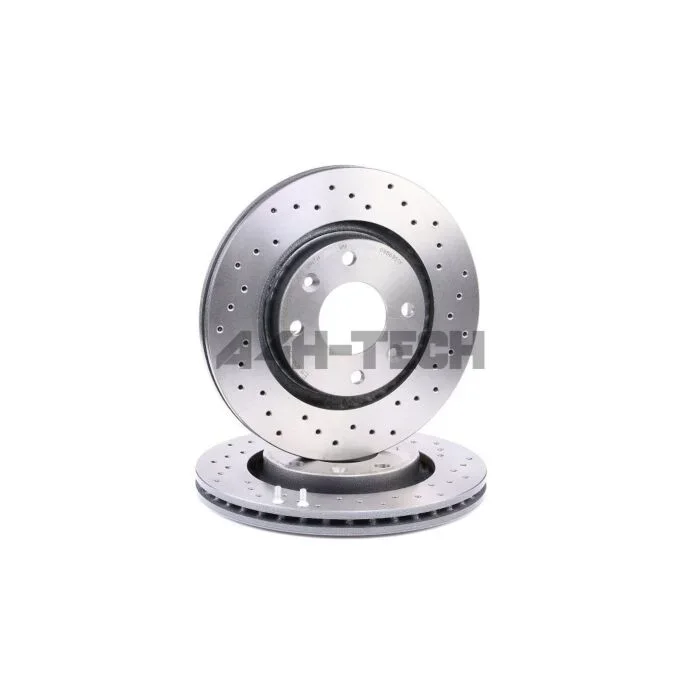 EBC drilled sport brake discs front (Honda Civic 15+ 2.0 Type R Turbo FK2/FK8/FL5)