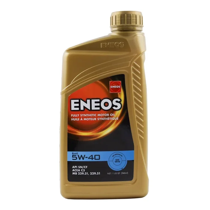 ENEOS 5W-40 Fully Synthetic Motor Oil Single Pack