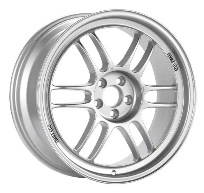 Enkei RPF1 18×10 5×114.3 38mm Offset 73mm Bore Silver Wheel G35/350z