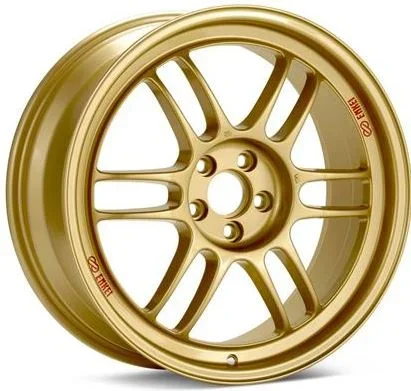 Enkei RPF1 Gold 18×8 +45 5×100 (Single Wheel) – 2013-2024 Subaru BRZ / Scion FR-S / Toyota GR86 / 2014-2018 Subaru Forester