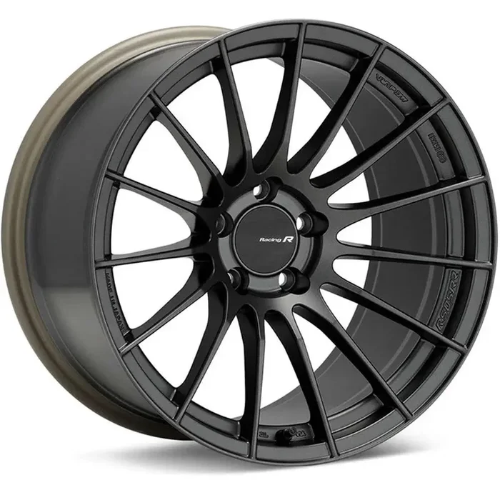 Enkei RS05-RR Matte Gunmetal 18×9.5 +43 5×100 (Single Wheel) – 2013-2024 Subaru BRZ / Scion FR-S / Toyota GR86 / 2014-2018 Subaru Forester