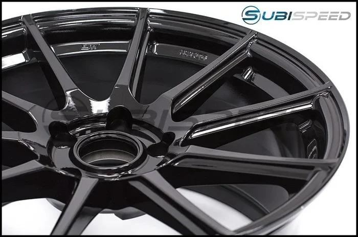 Enkei TS10 18×9.5 +35mm Gloss Black 5×114.3 – 2015-2024 Subaru WRX / 2015-2021 STI / 2019-2024 Forester