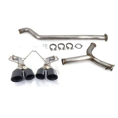 ETS Cat-Back Exhaust System w/ Muffler Non-Resonated Blue Tips – 2022-2024 Subaru WRX