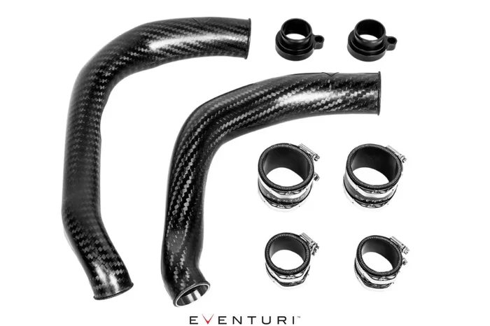 Eventuri – S55 Carbon Fiber Charge Pipes – BMW F8X M2/M3/M4