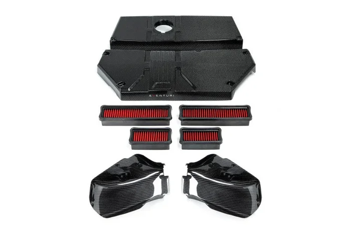Eventuri BMW F97/F98 Carbon Air Box Lid w/ Replacement Filters and Carbon Scoops