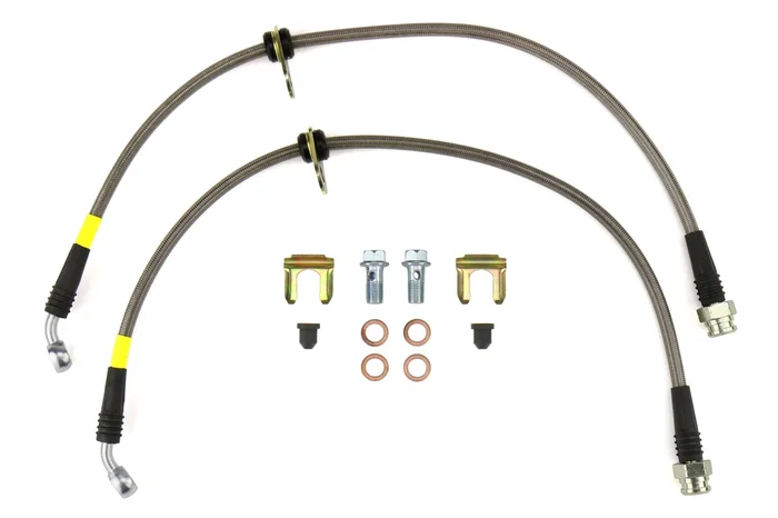 FactionFab Rear Stainless Steel Brake Lines – 2008-2018 Subaru WRX