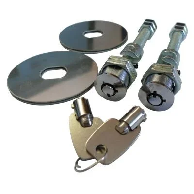 Flush Lockable Bonnet Pin Set