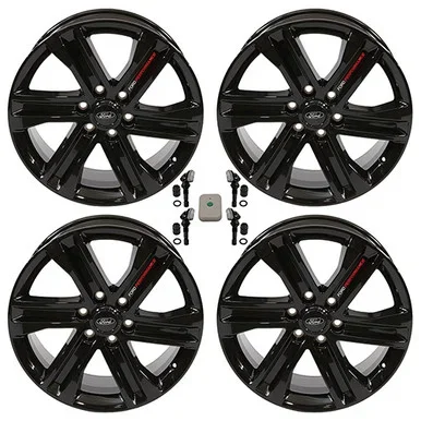 Ford Performance F-150 Wheel Set 20″x8.5″ – Gloss Black (2015-2023)