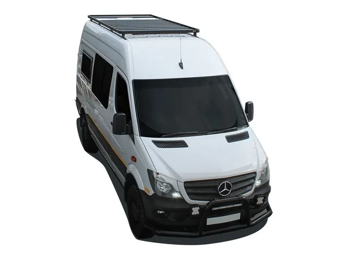 FRONT RUNNER – Mercedes Benz Sprinter 144″/170″ / L2/L3 / MWB/LWB Wheelbase W/OEM Tracks (2006-CURRENT) Slimline II Roof Rack Kit/Tall