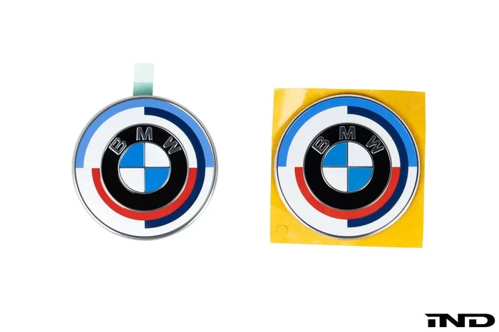 Genuine BMW M 50 Year Anniversary Heritage Roundel Set – G87 M2