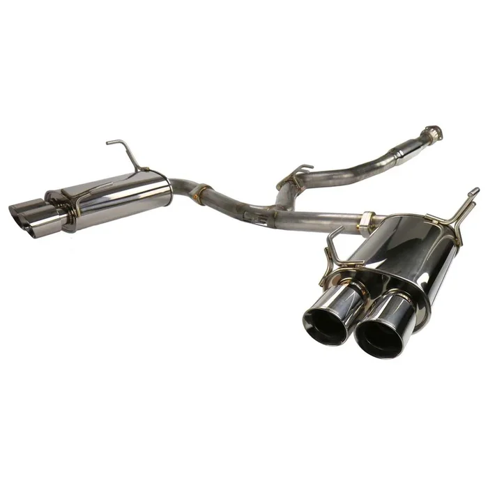 GrimmSpeed Cat-Back Exhaust System Resonated – 2011-2021 Subaru WRX Sedan / STI Sedan
