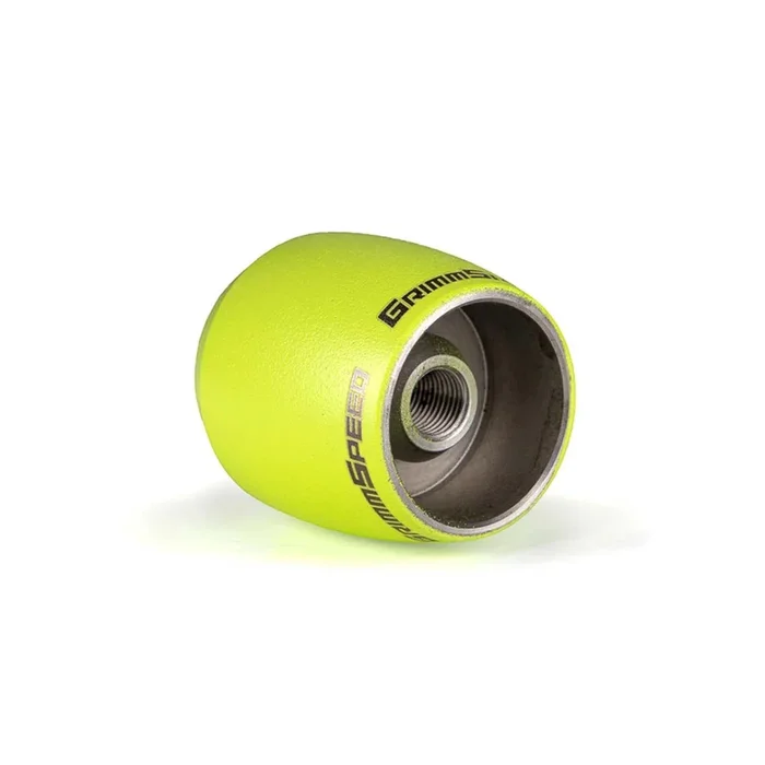 GrimmSpeed Stainless Steel Stubby Shift Knob (Neon Green) – 2015-2021 Subaru WRX / STI / 2013-2017 Scion FR-S / 2013-2020 Subaru BRZ / Toyota 86