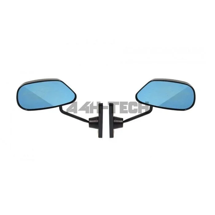 H-Gear F2 style black ABS plastic mirrors (Honda Civic 96-00 2/3drs)