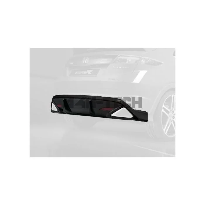 H-Gear FRP Rear bumperlip GP style incl. TUV (Honda Civic 07-12 3/5drs)