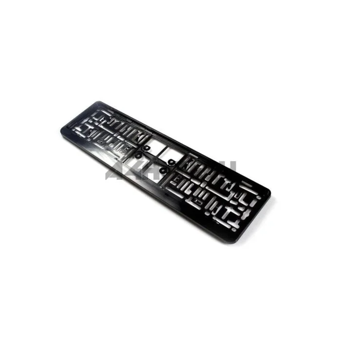H-Gear Tuner-Line black ABS plastic license plate holder (Universal)