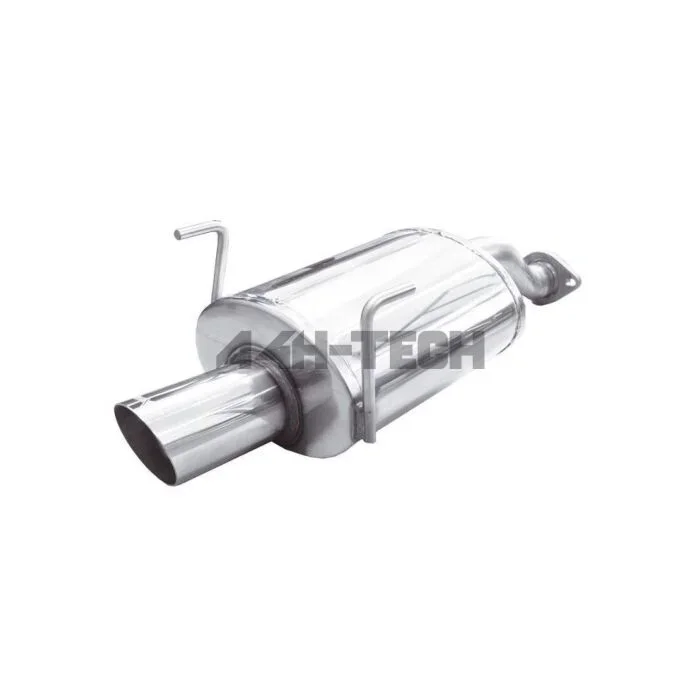 H-Gear Tuner-Line stainless steel rear muffler incl E-mark (Honda Civic 01-06 Type R EP3)