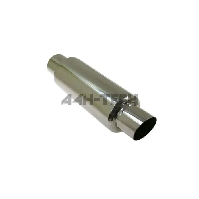 H-Gear Tuner-Line stainless steel tuner rear muffler 3” / 76mm (universal)