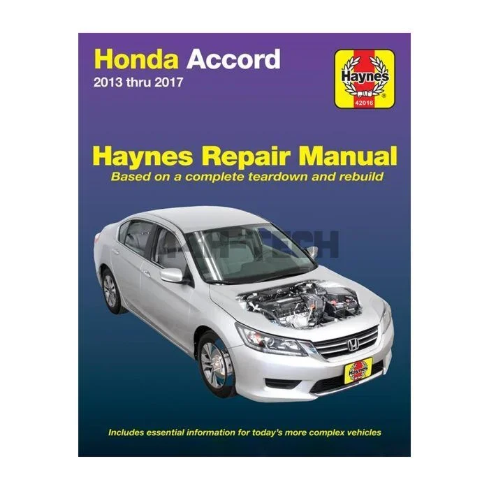 Haynes Workshop manual (Honda Accord 14-17)