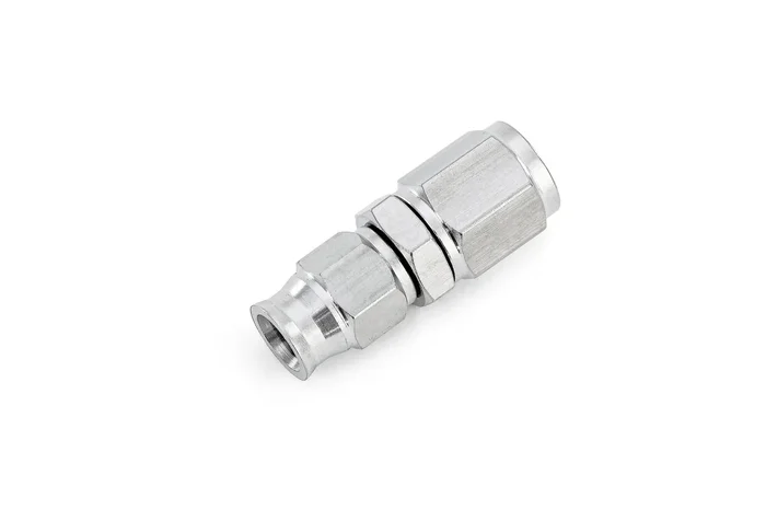 HPS Performance Compression Teflon Hose End to AN Female for PTFE Hose, Stainless Steel
