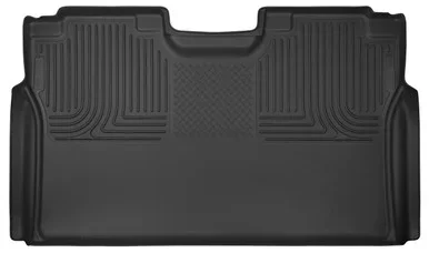 Husky Liners F-150/F-250/F-350 X-Act Contour Black 2nd Seat Floor Liners – Full Coverage (2015-2023)