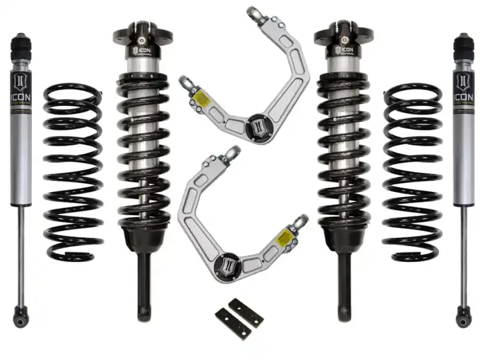 ICON 2003-2010 4RUNNER/2010-2014 FJ CRUISER 0-3.5″ LIFT STAGE 2 SUSPENSION SYSTEM WITH BILLET UCA – K53062