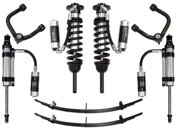 ICON 2005-2015 TACOMA 0-3.5″ LIFT/16-UP 0-2.75″ LIFT STAGE 7 SUSPENSION SYSTEM WITH TUBULAR UPPER CONTROL ARMS – K53007T
