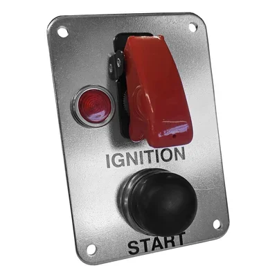 Ignition & Starter Switch Panel with Cover