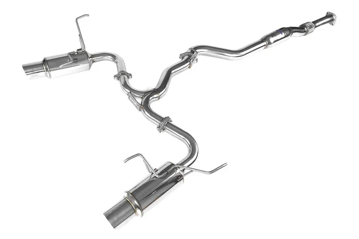 Invidia Dual N1 Resonated Exit Exhaust – Polished Tip – 2008-2014 Subaru Forester / 2008-2014 Impreza