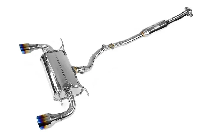 Invidia Q300 Catback Exhaust – Burnt Titanium Tips – 2013-2016 Scion FR-S / 2013-2024 Subaru BRZ / 2017-2020 Toyota 86 / 2022-2024 GR86