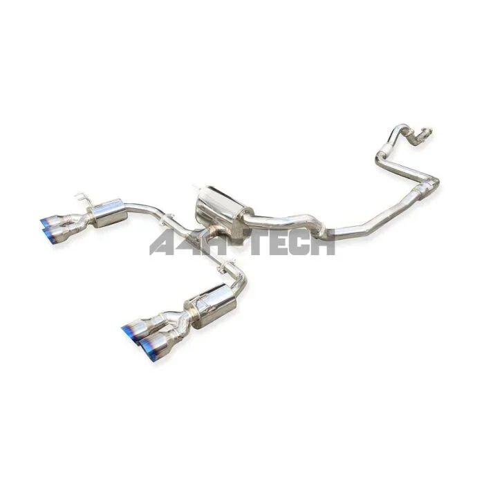 Invidia Q300-TI Dual stainless steel exhaust system incl. TUV (Honda Civic 2015+ Type R Turbo FK2)