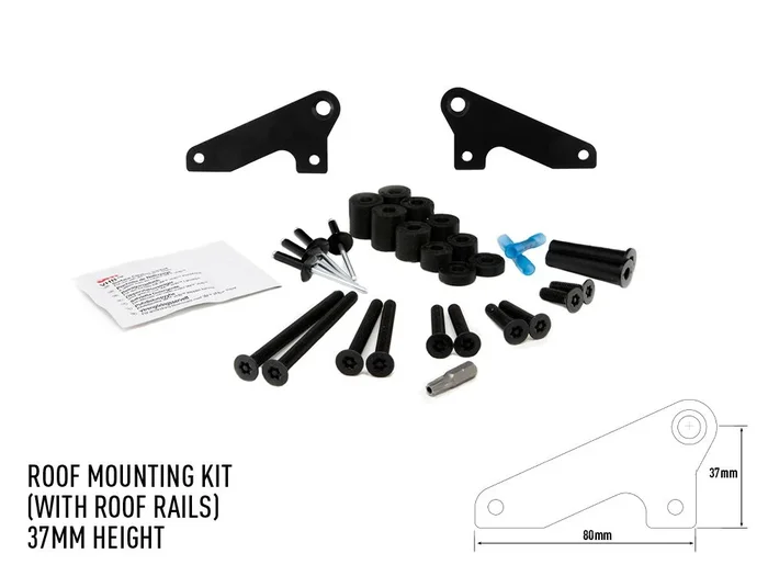 Lazer Forward Roof Mounting Kit – 65mm Height 3001-B-65-K