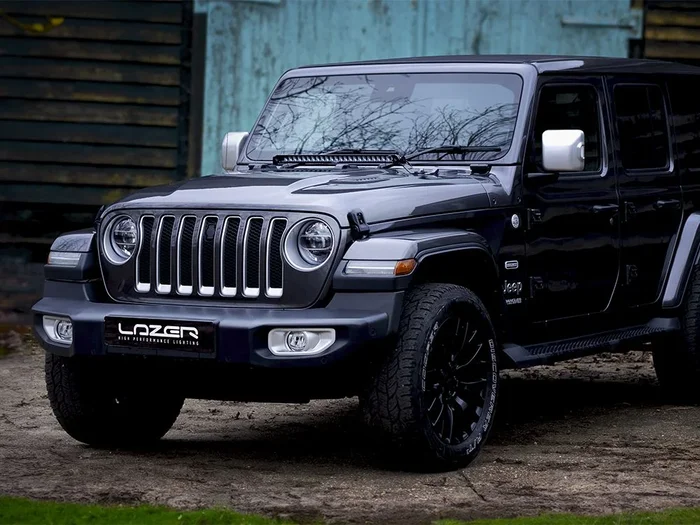 Lazer Jeep Wrangler JL (2017+) – Bonnet Mount (for Linear-24) VIFK-JWJL-01K