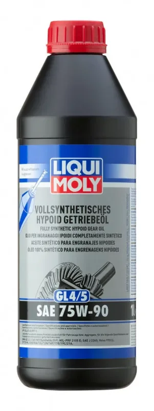 Liqui Moly Fully Synthetic Hypoid Gear Oil (GL4/5) 75W-90 – 1L