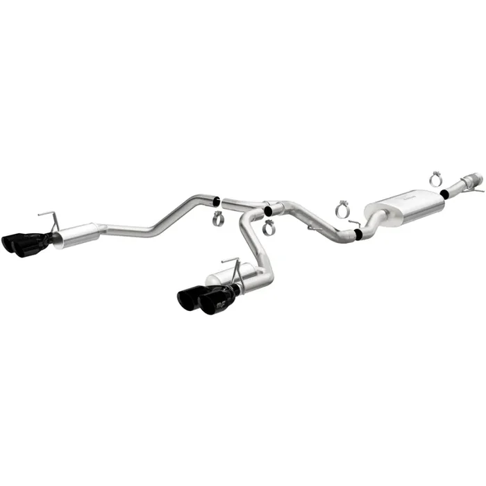 MagnaFlow Exhaust Products Street Series Black Chrome Cat-Back System – 19580