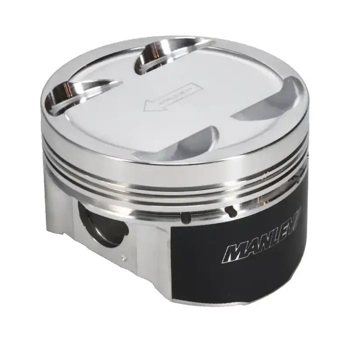 Manley 03-06 Evo 8/9 (7 Bolt 4G63T) 85mm STD Bore 8.5 1 Dish Pistons w/ Rings