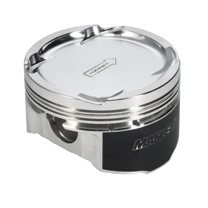 Manley 08+ Mitsubishi Evo X (4B11T) 86.5mm +.5mm Oversize Bore 9.0 1 Dish Piston Set with Rings