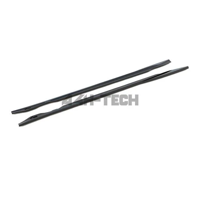Maxton Design Side skirts diffusers V.1 gloss black (Audi E-tron GT/RS GT 21-22)