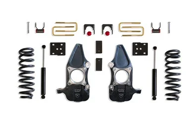 MaxTrac F-150 4DR 5.0 2WD Lowering Kit for 22″+ Rims- 3″/5″ (2015-2020)